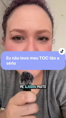 E aí, você já tá na fase de não levar seu #TOC tão a sério? Obs: eu falo que não estou curada, mas TOC não tem cura, ok? Só pra esclarecer  #OCD #Psicologia 