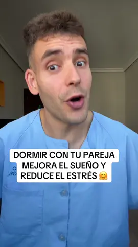 Dormir con tu pareja mejora el sueño #salud #pareja #sueño #estres #dormir 