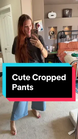 Cute and comfy casual pants! #pants #cute #comfy #casual #cropped 