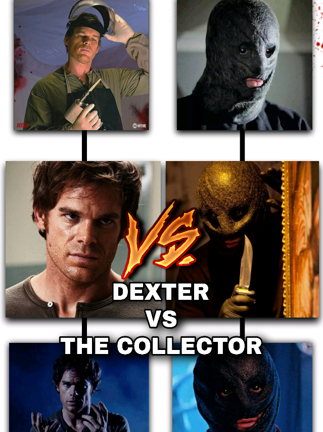 What if Dexter Morgan decided to hunt down the Collector? #dexter #dextermorgan #thecollector #horrormovie 