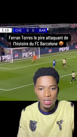 Ferran Torres le pire attaquant de  l’histoire du FC Barcelone 🤬 #championsleague #ferrantorres #fcbarcelona 