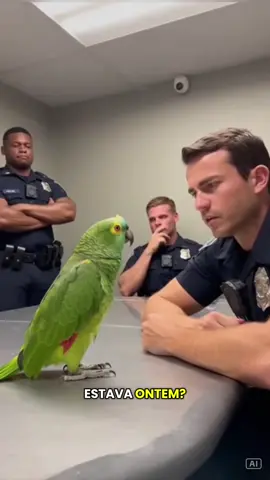É culpa é da ex do Louro 🤣🤣 #papagaio #papagaiofalante 