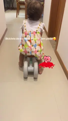 Bicicleta de Equilibrio Infantil 4 rodas Sem Pedal Buba##bebe##pedalbebe