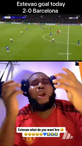 Estevao what do you want bro 😫😫😫😫😫😫💙🙆‍♂️🙆‍♂️🙆‍♂️#manchesterunited #chelsea #PremierLeague #football 