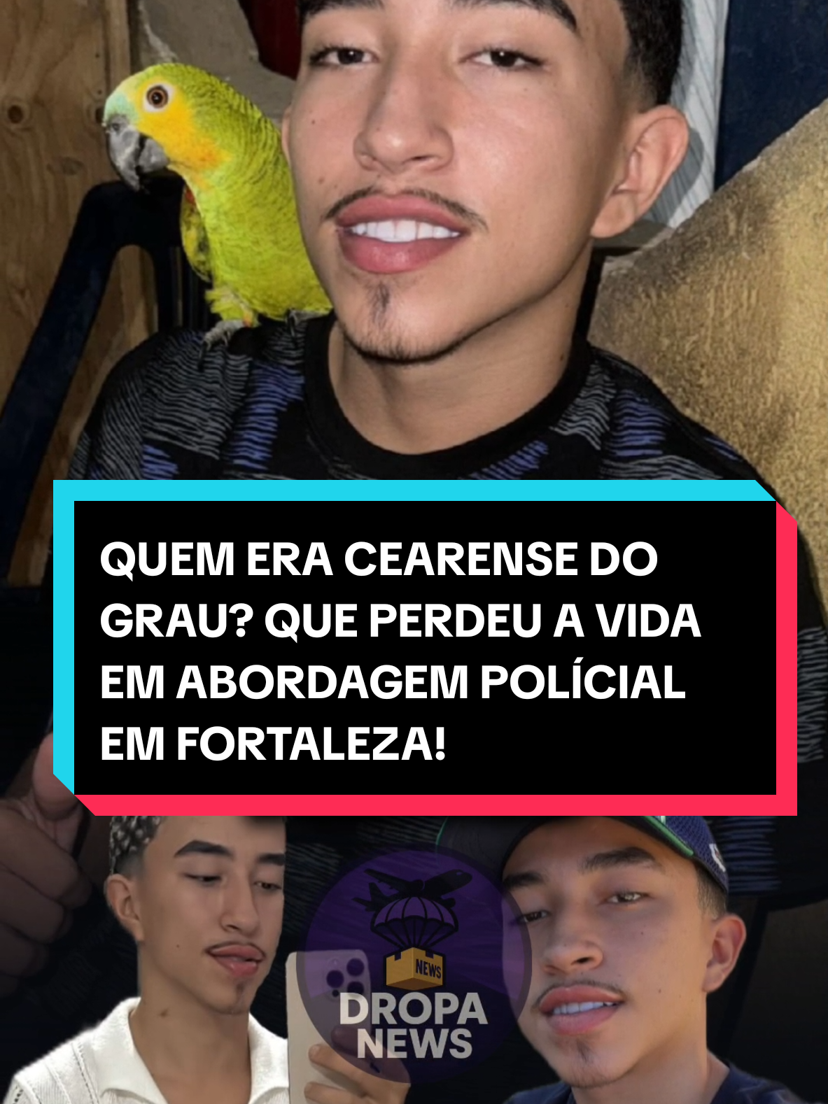 QUEM ERA CEARENSE DO GRAU? QUE PERDEU A VIDA EM ABORDAGEM POLÍCIAL EM FORTALEZA  #cearense #grau #fortaleza #noticias 