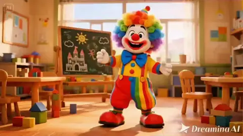 Gây hứng thú vào bài cùng anh hề 