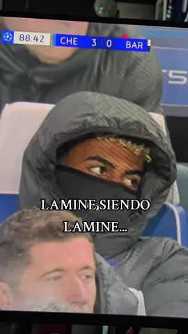 LAMINE SIENDO LAMINE.... 3-0 CHELSEA VS BARÇA #DeportesEnTikTok #tiktokfootballacademy  #fcbarcelona #championsleague #chelsea 