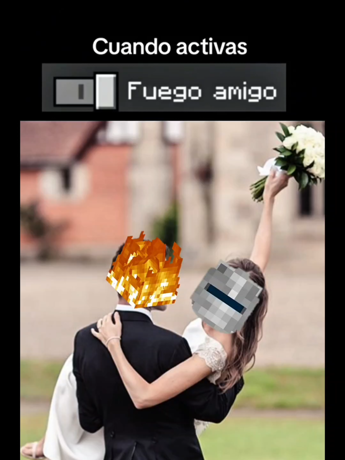 🔥🤺 #Minecraft #bedrock #minecraftmemes #humor #feed 