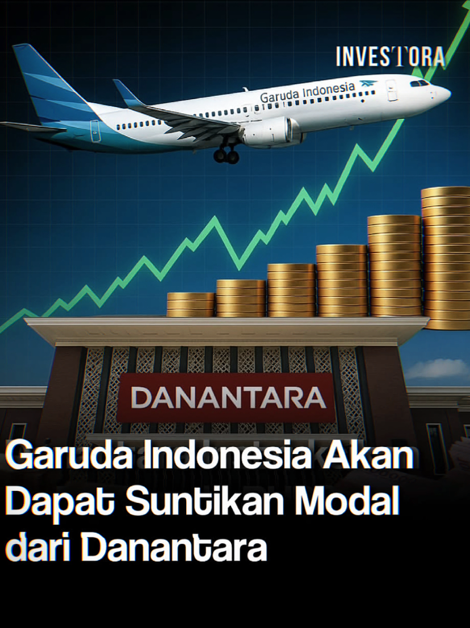 PT Danantara resmi suntik modal kepada (GIAA) PT Garuda Indonesia tbk #idx #saham #ihsg #sahampemula #danantara 