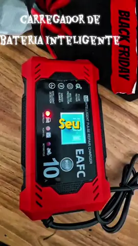 Carregador de bateria inteligente para motos e carros #Carregador #Carregadordebateria#carregadordebateriade #carregadordebaterias #carregadorportatil 