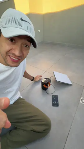 Internet via satélite chegou e coloquei um powerbank