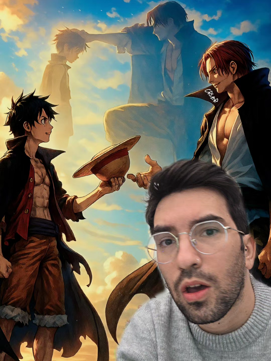 ODA NOS REVELA EL PASADO DE SHANKS! #greenscreen #onepiece #shanks #harald #onepieceedit 