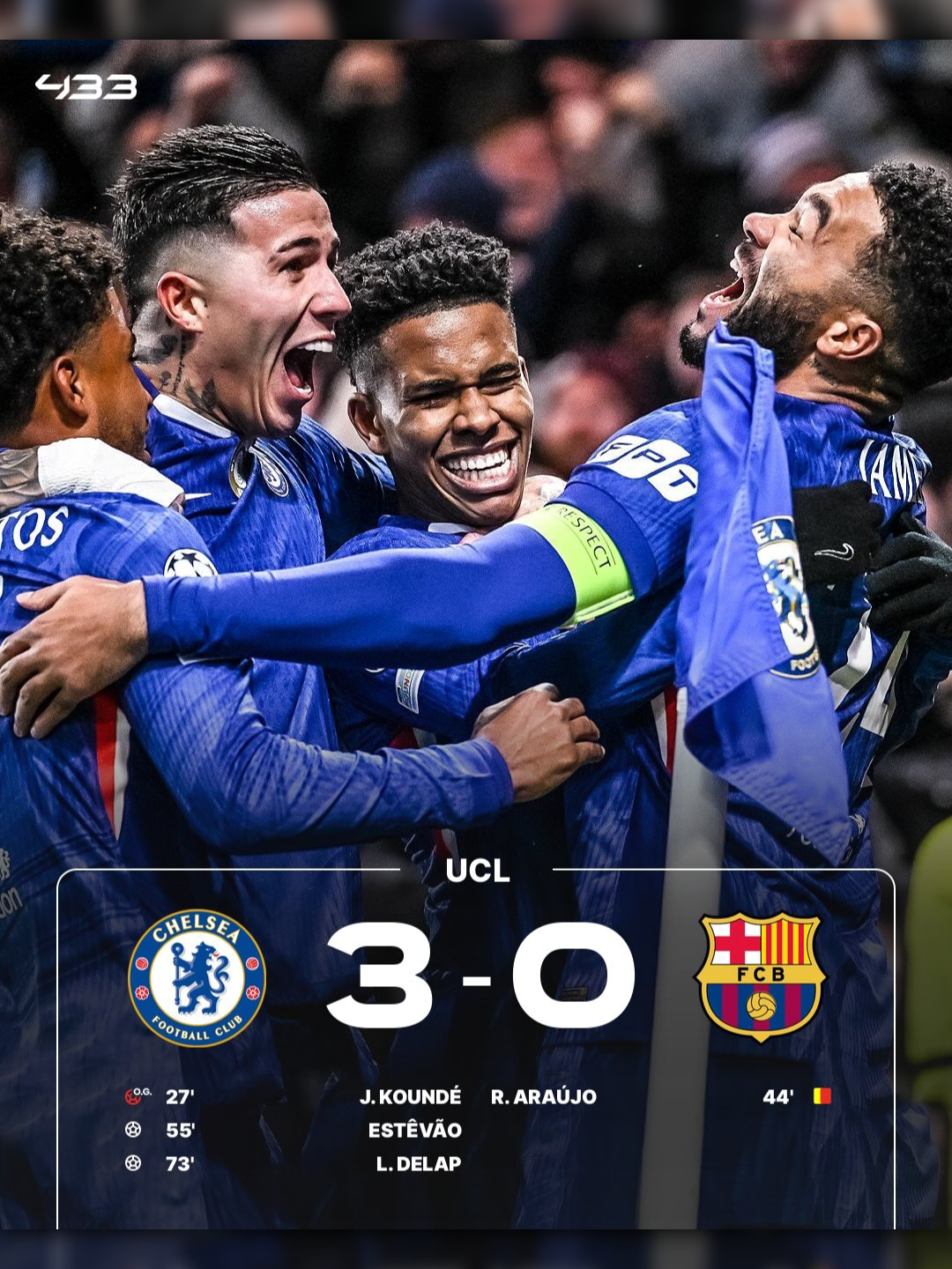 Chelsea vs Barcelona (3-0), Chelsea menang mudah😏 #chelsea #barcelona #football #fyp #masukberanda