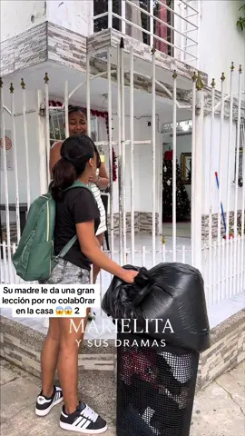 Su madre le da una gran lección por no colab0rar en la casa 😱😱 2 #viralvideos #reflexion #Usa #fyp #historia 