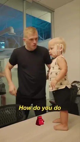 Ian Machado Garry’s Son Leo Gives the Most Wholesome Fighter Impressions #UFC #mma #danielcormier #conormcgregor #alexpereira 