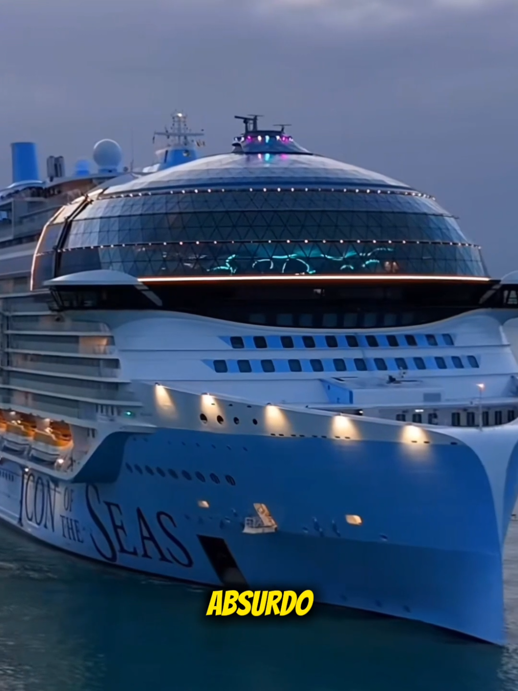 A maior embarcação do MUNDO! 😱 #curiosidades #oceano #navio #CapCut 