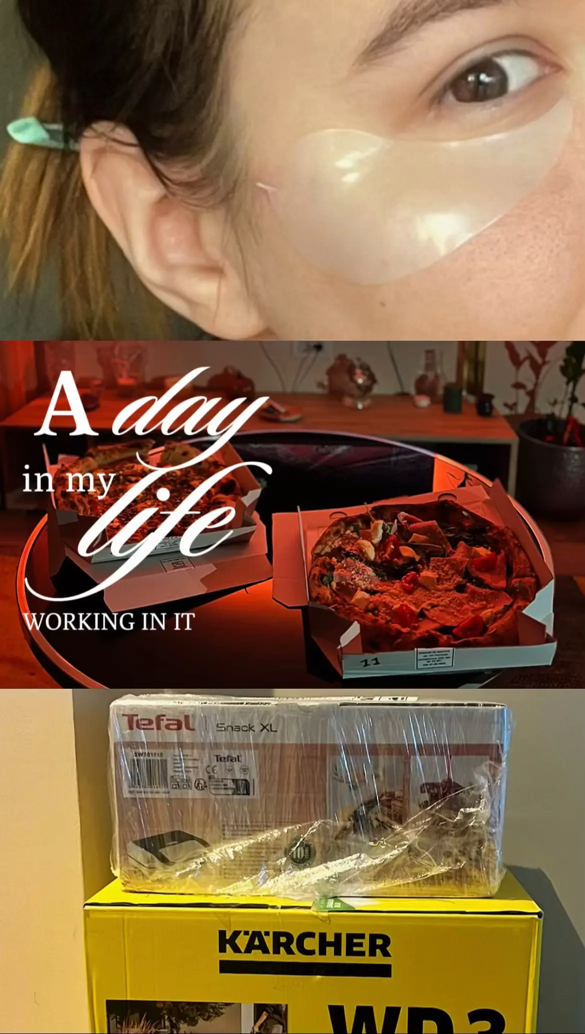 Încerc să fac munca să pară mai ușoară cu mici momente care mă țin în echilibru: eye patches, pauze de aer, o cană drăguță, ceva bun de mâncare și un final de zi cozy ✨♥️ #itlife #workfromhomevibes #romaniangirlies #dayinmylife #relatablecontentvibes 