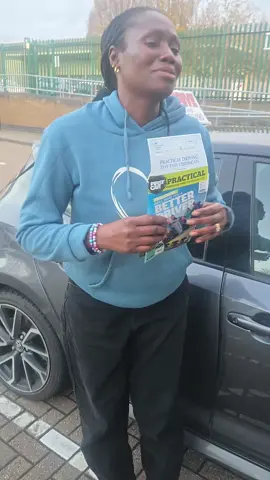 DOUBLE CELEBRATIONS AGAIN AT SIDCUP TEST CENTRE ON TUESDAY THE 25TH IF NOVEMBER. WE ARE STILL SETTING LEARNERS FREE. CONGRATULATIONS TO YOU BOTH 