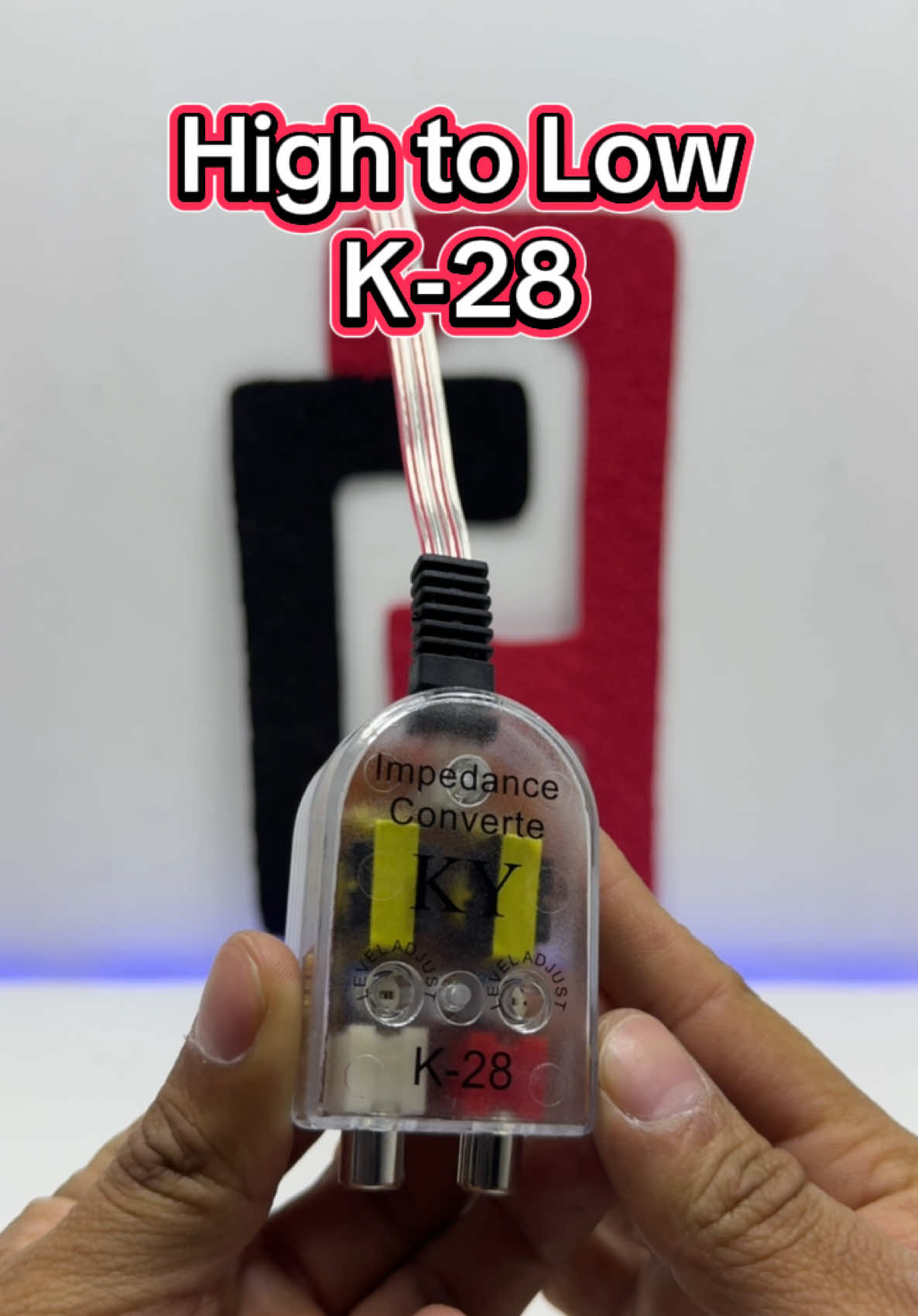 ¿Stereo original sin RCA? 😤 Deja de decir “no se puede” y ponle el ampli que el cliente quiere 🔥 Convertidor KY K-28 → RCA puro en 5 minutos y bajo que retumba 😈 #CarAudioEcuador #caraudiocuenca #ConvertidorRCA 