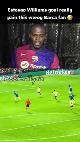 Chelsea vs Barcelona match highlight, Estevao Williams goal pepper this werey Barca fan 🤣🤣🤣 #chelsea #barcelona #championsleague 