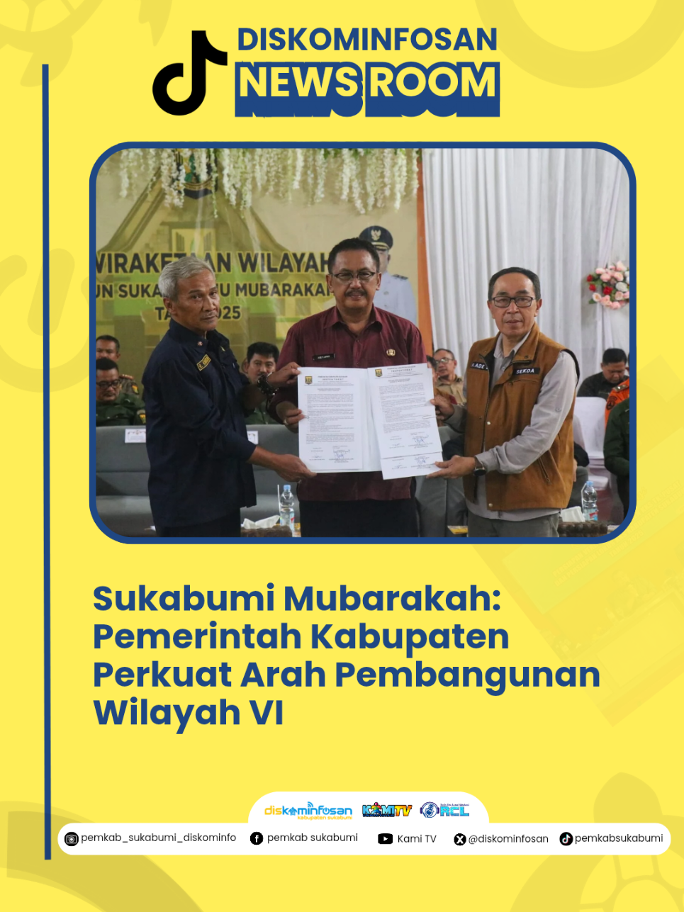 9 kecamatan kumpul, 1 tujuan: percepat pembangunan & tingkatkan layanan publik 🔥 Pajampangan bergerak bareng. Sukabumi menuju Mubarakah.  #SukabumiMubarakah #Pajampangan #FYPIndonesia #InfoSukabumi #Pembangunan2025