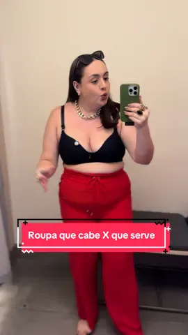 Independente se você quiser mudar-se corpo, se vista para o corpo que você tem hoje. Você vai ver a diferença que faz uma roupa que realmente te serve, não só cabe! ✨ #provador #provadorplussize