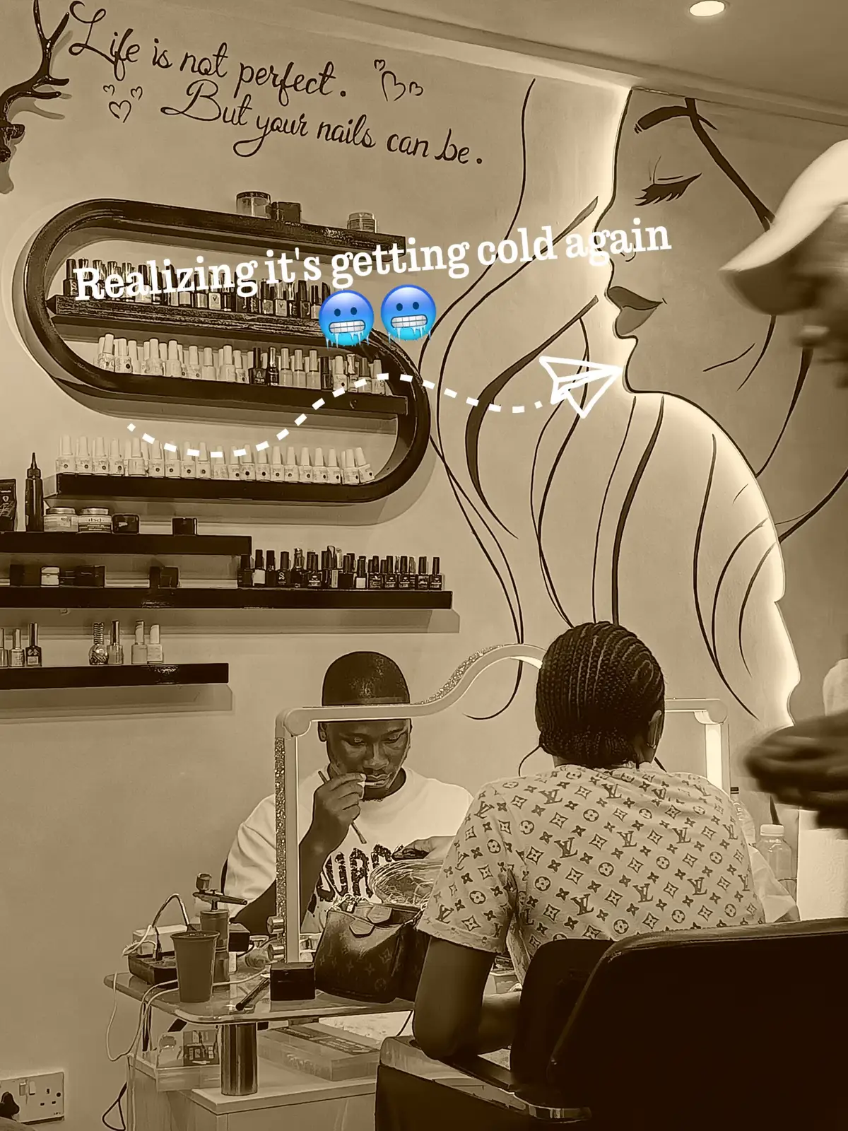 Walk in or book your appointment with TOYNAILZ — we’re always available for your services. 📞 08164359645🙏🏻💯💞#nailtrends #nailtech #nailtechtiktok #xmas 