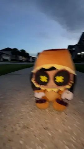 The silly is now a t-Rex #glitchproductionsmurderdrones #murderdroneplush #cyn