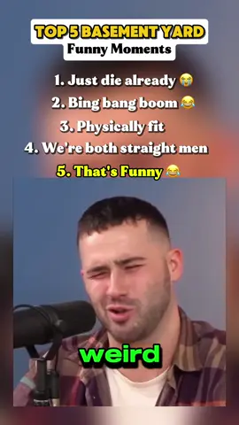 Top 5 Basement Yard Funny Moments 😭#basementyard #basementyardpod #basementyardpodcast #podcasting #funnytiktok 