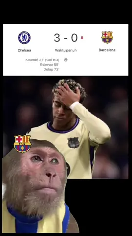King Barca digeprek abis 😭😭😭 #chelsea #barcelona #championsleague #karmaxfootball 