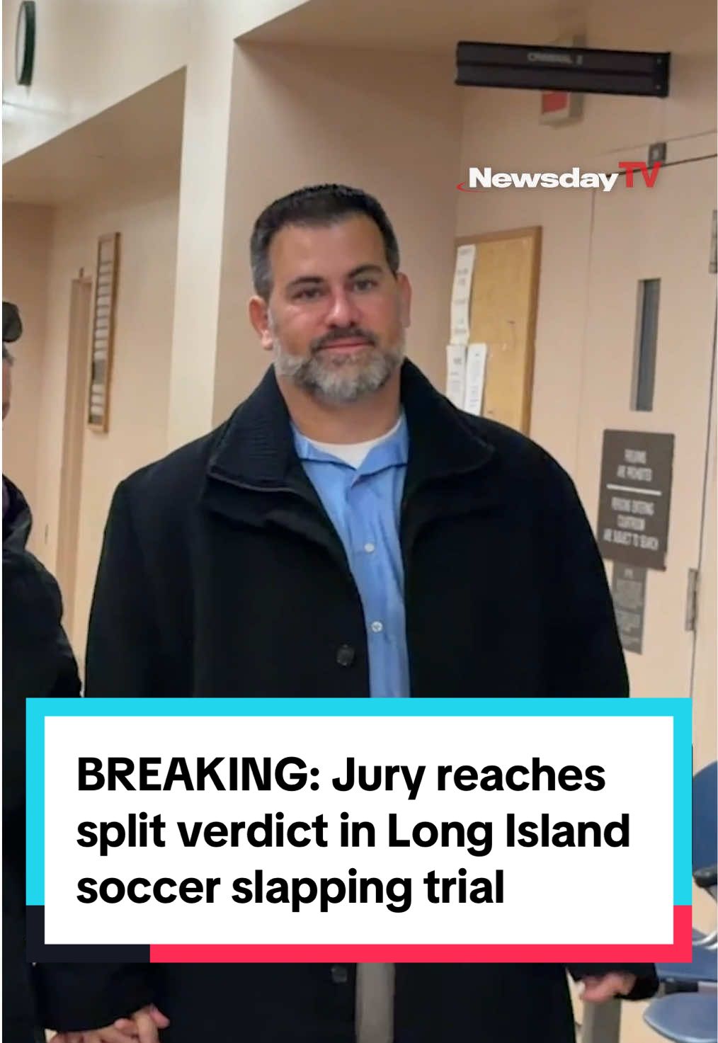 A Nassau jury returned a split verdict in the trial of a Floral Park father accused of rushing onto the field of a youth league soccer match and striking an 11-year-old girl in the face after she collided with another player from his daughter’s team. The jury took an hour and a half to acquit Michael Stallone, a landscaper, of the top charge of third-degree misdemeanor assault. They convicted him of endangering the welfare of a child. Read more on this developing story at the link in bio. - - #longisland #floralpark #floralparkny #soccerdad #girlssoccer 