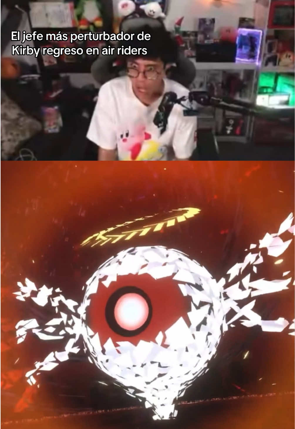 Al menos ya no llora sangre el cabrón 😭😭 #jvindahouse  #switch2 #kirby #kirbyairriders #zerotwo  Zero Two Kirby Air Riders 