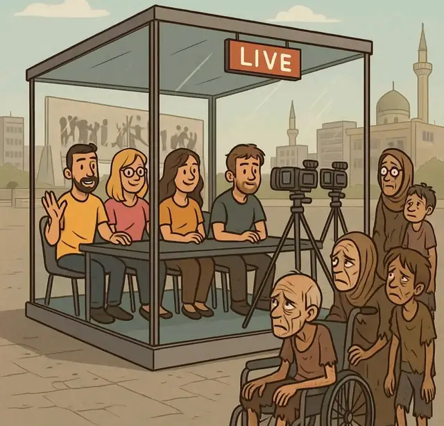 #الغرفه_الزجاجيه_في_ساحه_التحرير  #ساحة_التحرير 