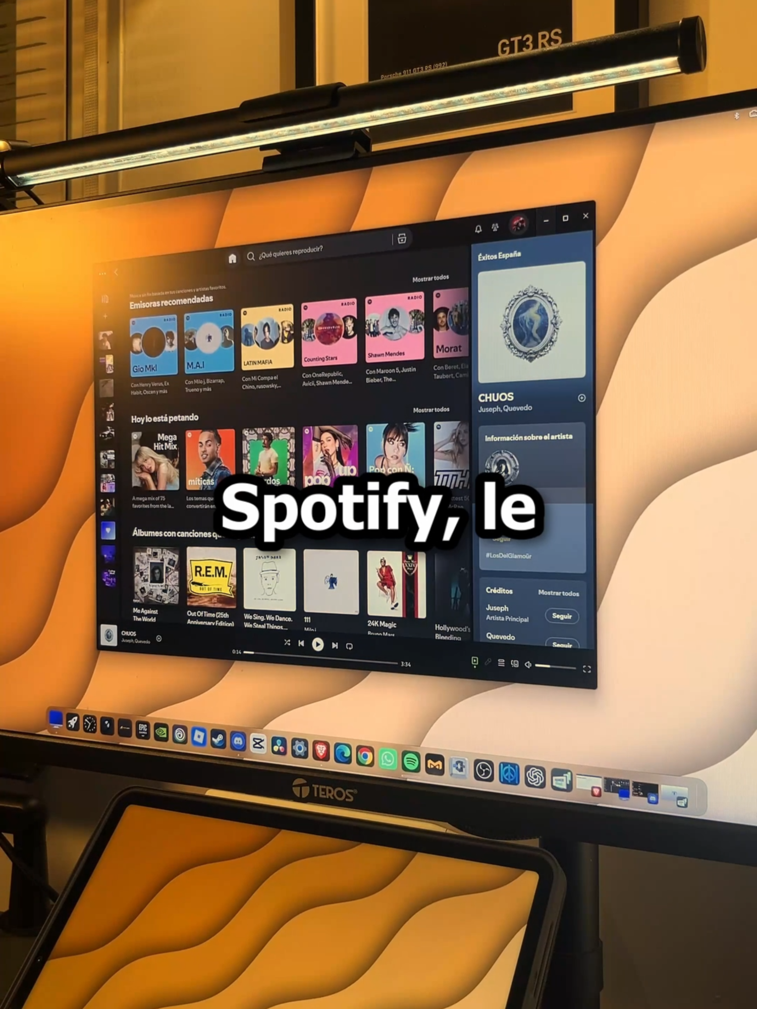 SPOTIFY TE QUITA FPS!!! 😮😔#gamingespañol #gamingespaña #trucospc #pctips