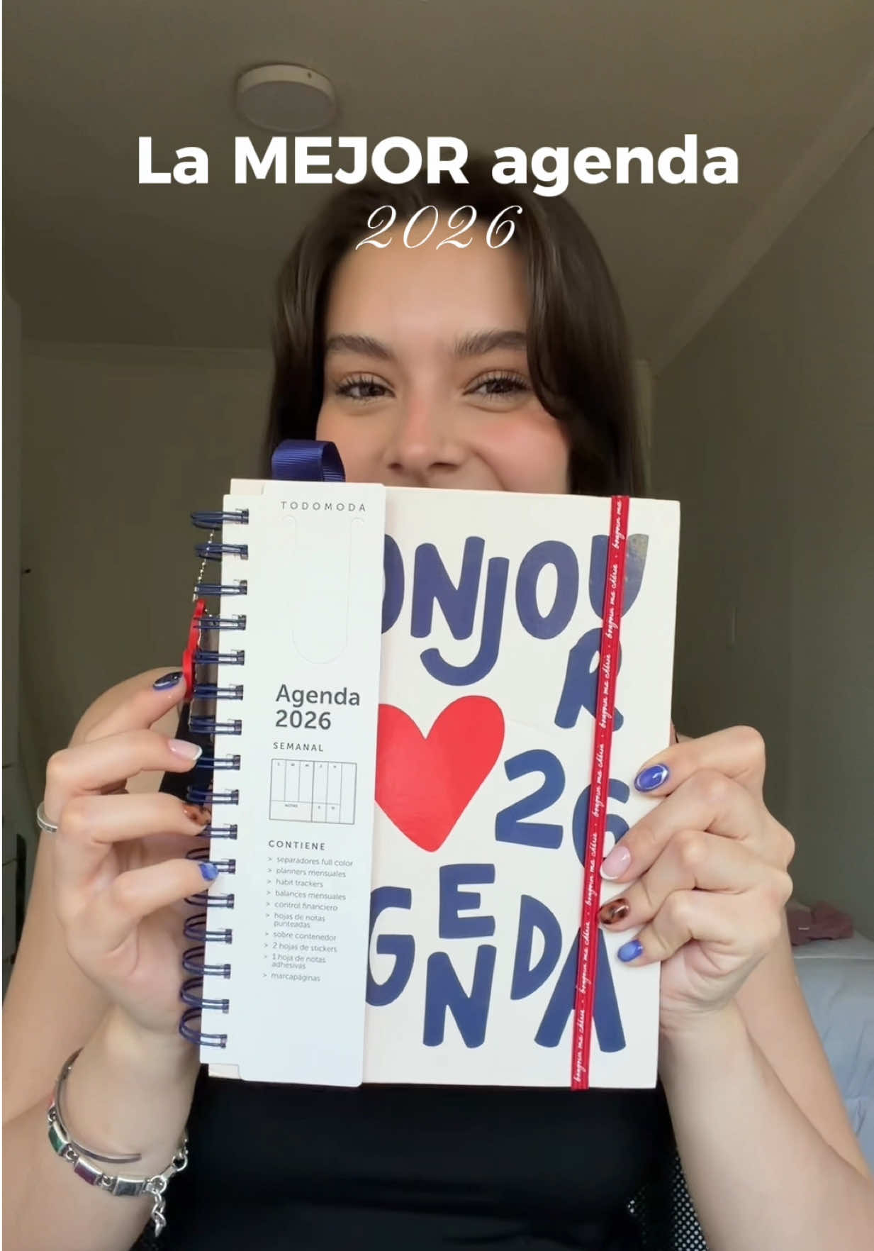 Mi top 1 de libretas anuales: siempre todomoda 💗✨☝🏼 #agenda2026 #fyp 