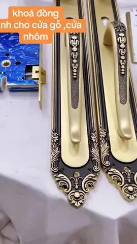 khoá đồng dành cho cửa gỗ#cửanhôm #khoadongcuathep 