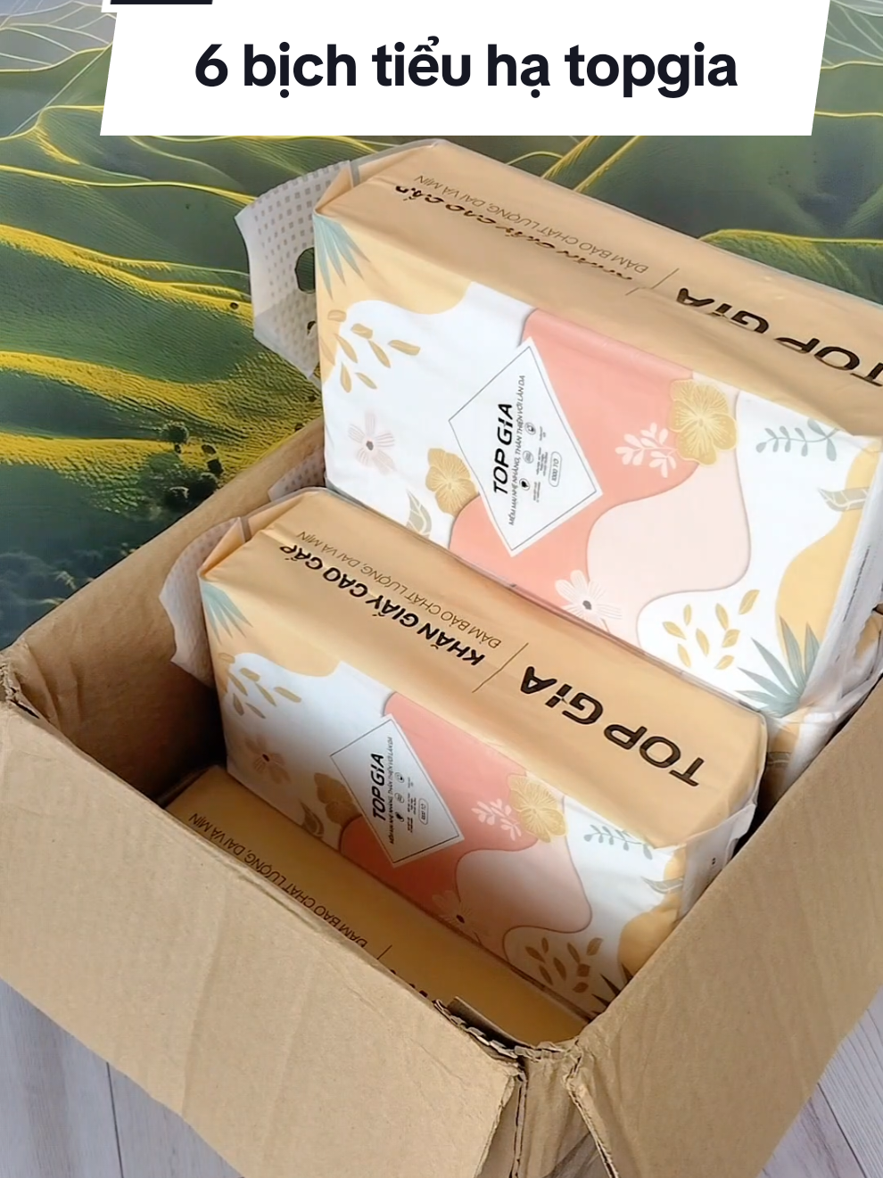 Thùng 6 bịch tiểu hạ topgia đang có giá hời nè #nhadaily90 #khangiay #khangiaytopgia #khangiayruttreotuong #topgia @Nha Daily @Nha Daily @Nha Daily 