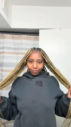 Blonde bussdown knotless thangya #knotlessbraids #blondeknotlessbraids #knotlessboxbraids #braids #braidstyles 