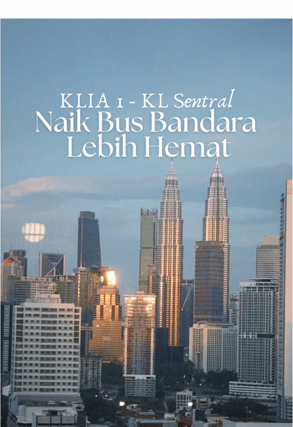 Kalo kalian biasanya naik apa dari KLIA ke pusat kota Kuala Lumpur? #malaysia #bus #klia1 