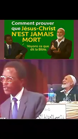 #coran #islam #jesus #bible #christianisme  Comment prouver que Jésus Christ n'est pas mort question ❓ Réponse. par Dr Ahmed Deedat 
