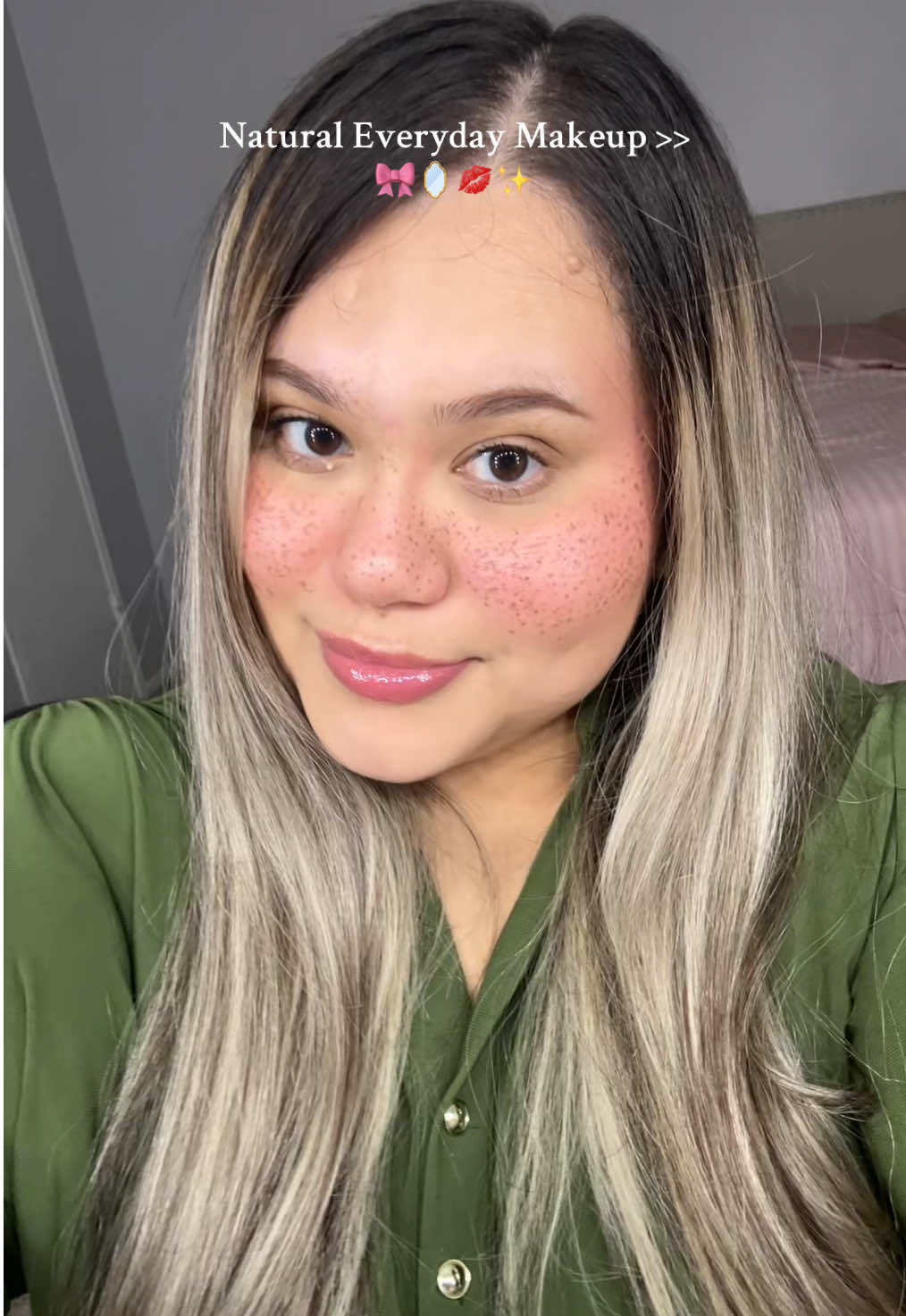 Love me some quick natural makeup <3 #naturalmakeup #cleangirlmakeup #everydaymakeup  #easymakeup #grwm 