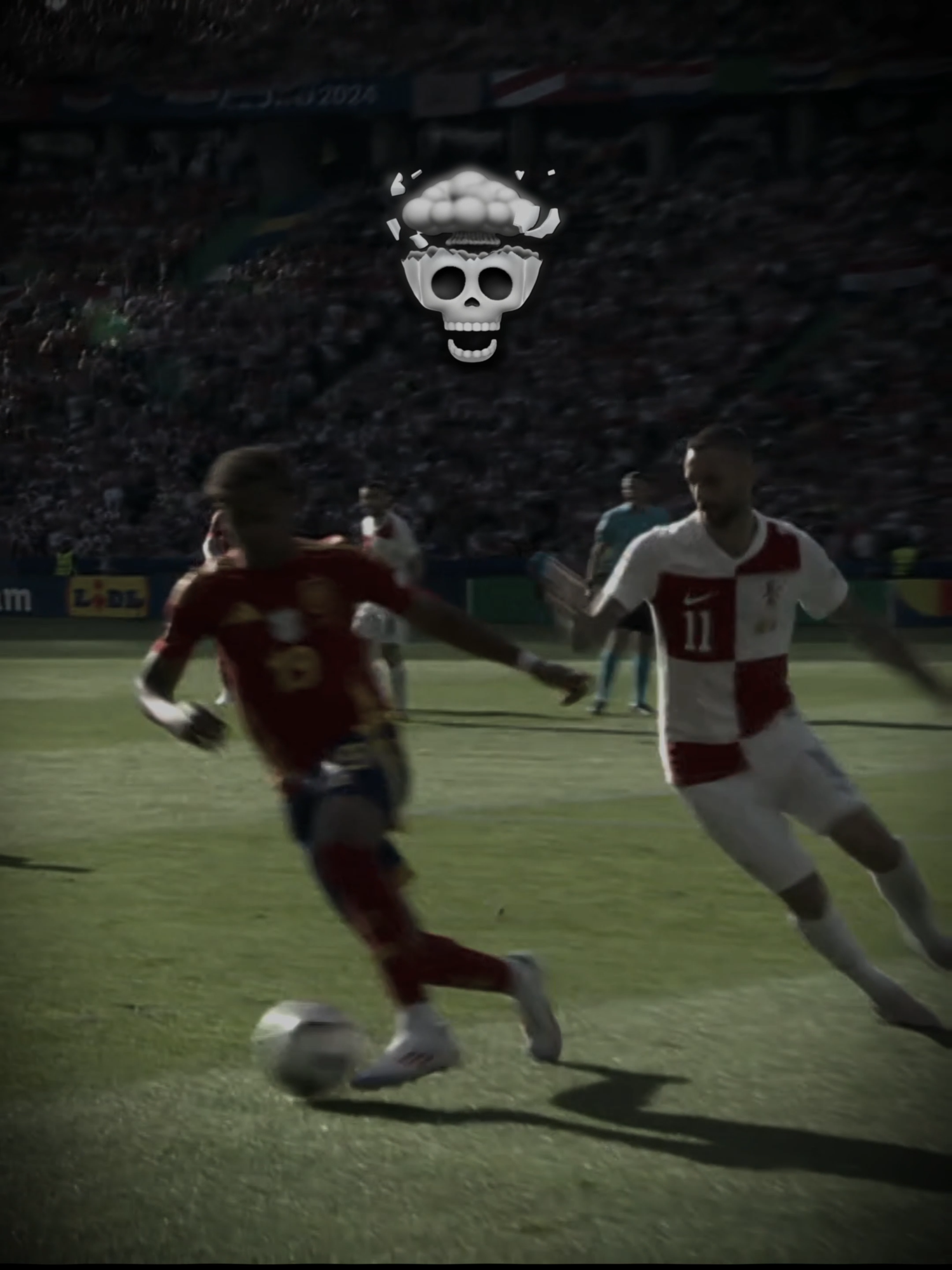Lamine Yamal vs Croatia ☠️🔥 #yamal #spain #croatia #football