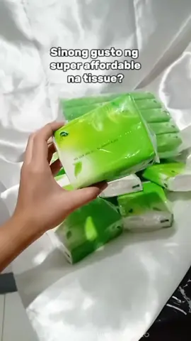 Super affordable pero good quality! 💚#murangtissue #greenteatissue #tissuepaper #tissuemurah #tissue 