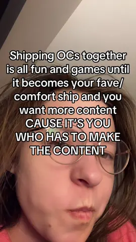 I just want to search tumblr for cute fanart of my DND characters kissing 😔 #oc #oclore #ocship 