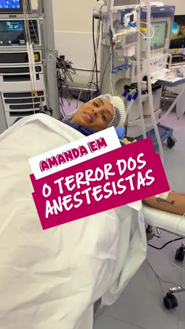 Quem aí ao invés de dormir quer fazer agradecimento achando que está no Oscar 🏆? Hahhaha ou ao invés de dormir resolve pregar 🙏🏽 Você é do time que dorme logo numa anestesia ou dá trabalho??
