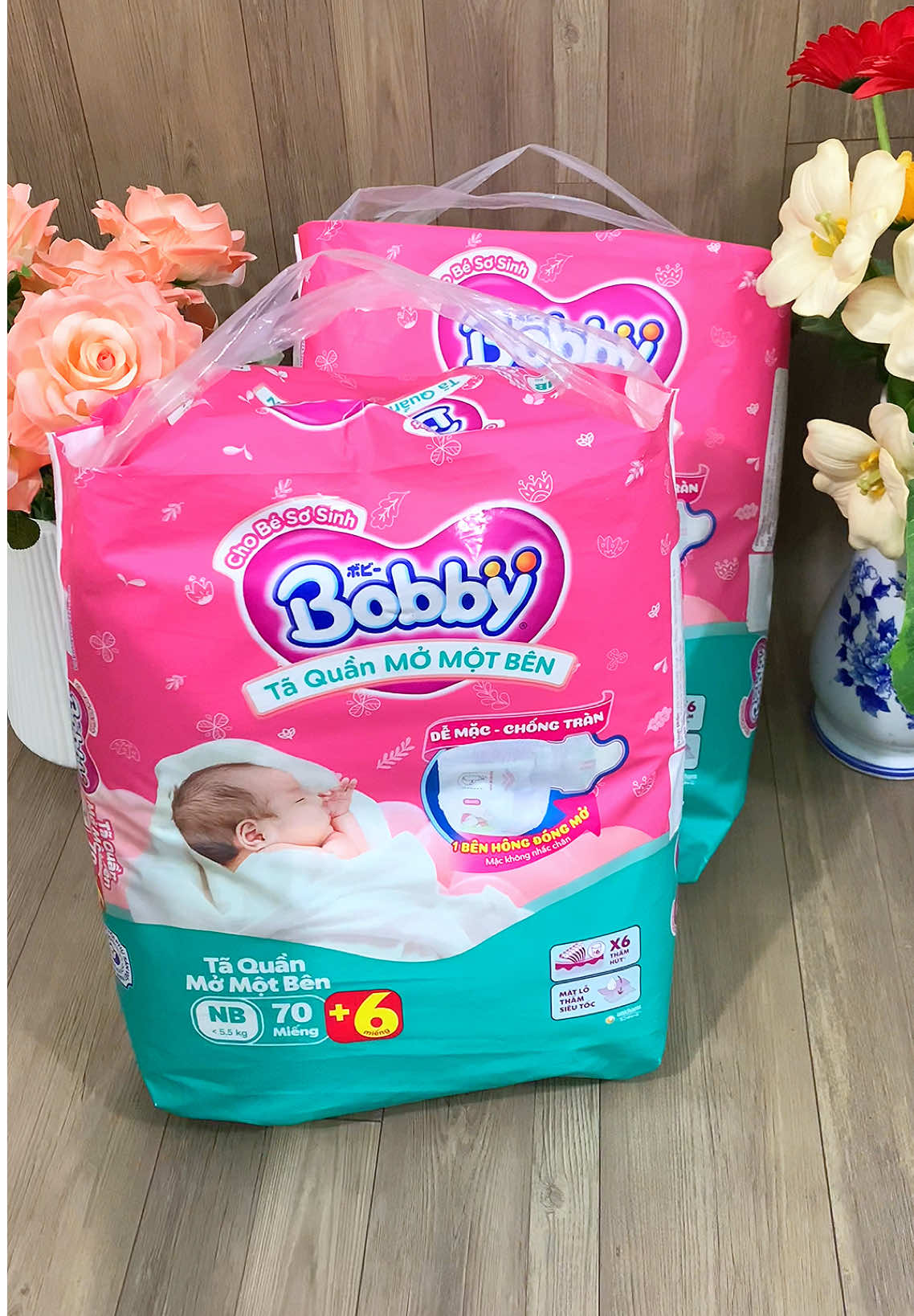 [COMBO 2] Bobby Tã/bỉm quần Mở một bên #bobby #taquanbobby #taquanchobe #bobbymomotben #bimsosinh 