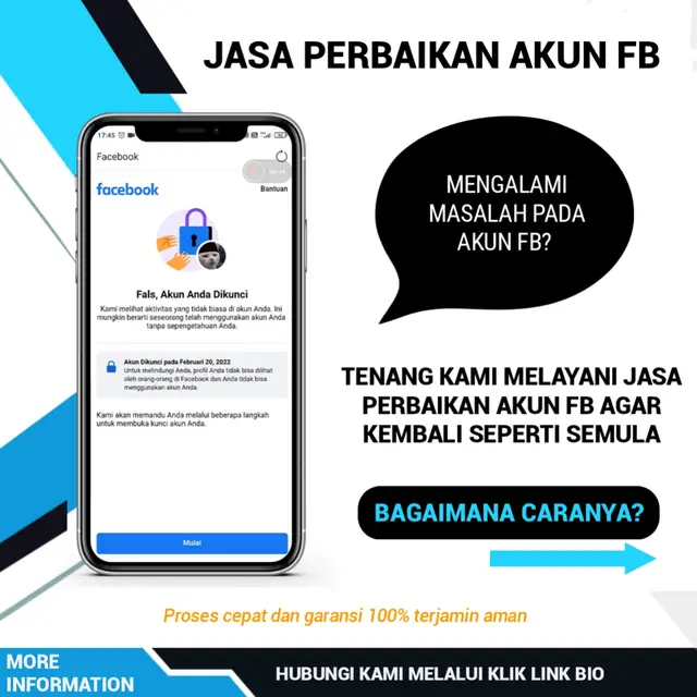 JASS PEMULIHAN AKUN | BENGKEL SESI FB
