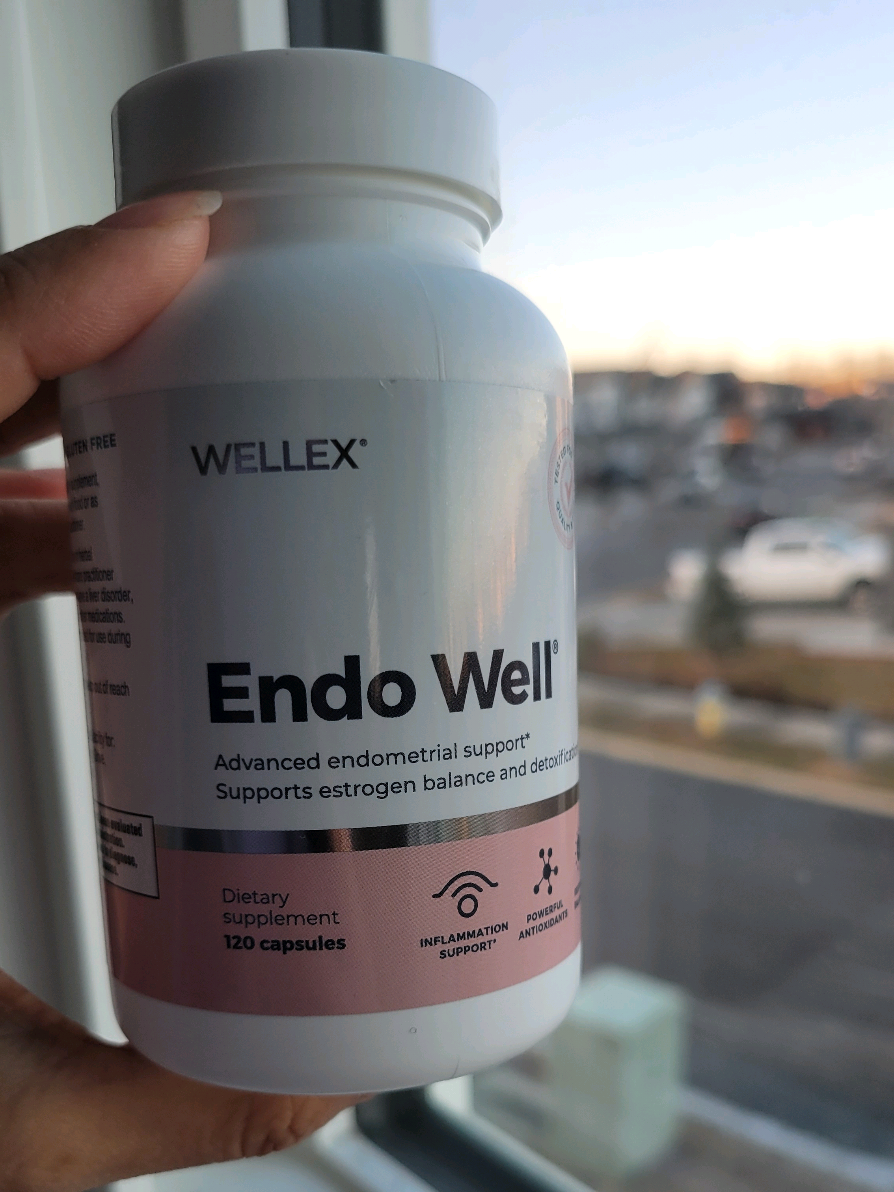 Endo Well supplement is tailor-made for women's endometrial health. It's dairy free (I'm lactose intolerant), gluten free and non GMO. I noticed my monthly cycle is less painful.  I often experience mood swings leading up to the mensual period and I feel a bit calmer after taking Endo Well.  @wellex.co @Butterly #endometrial #womenshealth #estrogenbalance #supplement #detox 