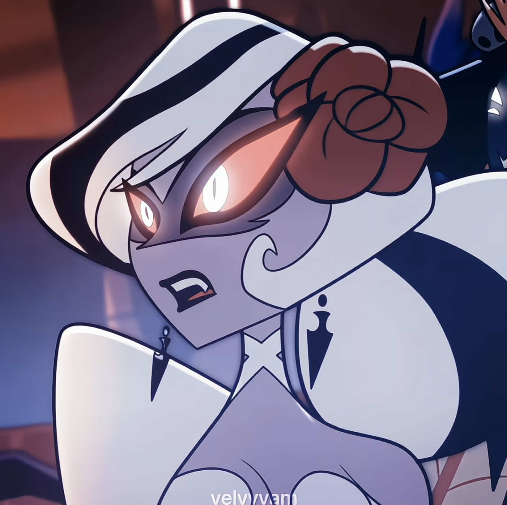 Kinda disappointed with how this turned out, but her belleza equals it out 😩 #hazbinhotel #trending #hazbinhoteledit #carmillacarmine #beyoncé 