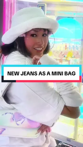 When I made this mini bag called Faye I was listening to new jeans a lot and ton of their dreamcore remixes ⋆˚⊹ ⟡ ݁₊ . ⁽⁽𐦍⁾⁾.݁₊ ݁⟡ ⊹˚⋆ this mini bag is available tomorrow on my site!  #queerfashion #queertok #newjeans #queertiktok #y2kaesthetic 